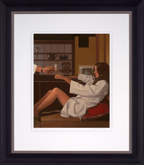 Man of Mystery by Jack Vettriano - Framed Limited Edition on Paper